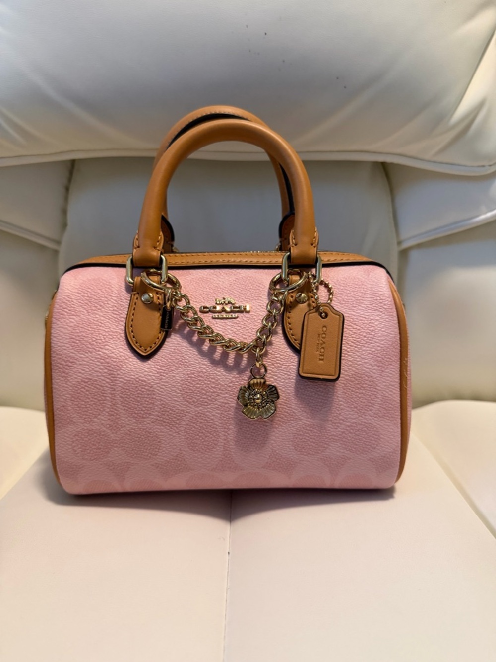 Mini Coach Rowan with minor scuff Charm